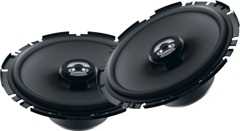 Акустика коаксиальная Hertz DCX 170.3. 16.5 см (6.5 дюйм.), Мощность динамиков 50 Вт (номинальная), 100 Вт (максимальная).